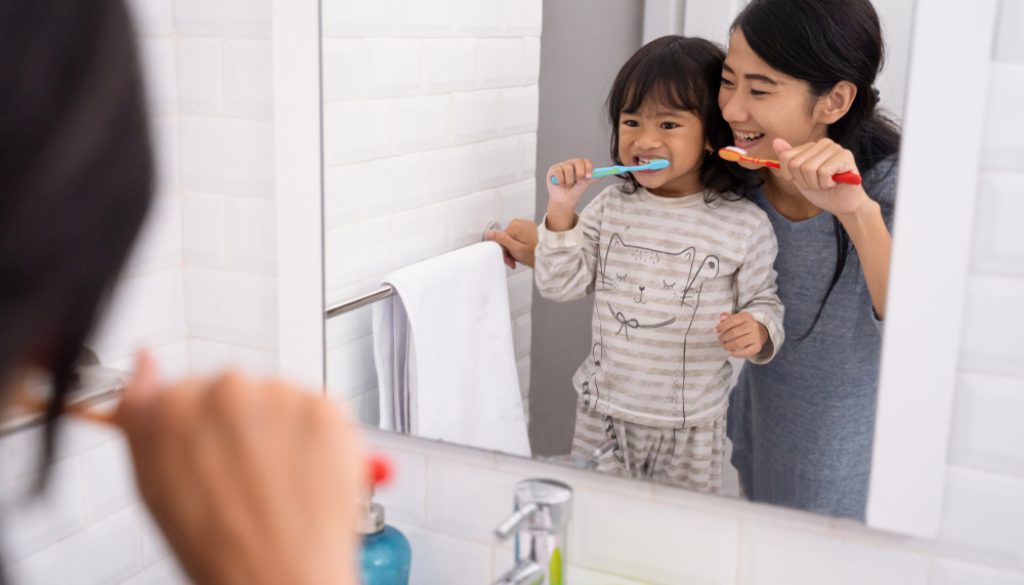 Many people are not brushing for the required two minutes, two times each day.