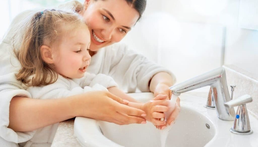 Handwashing for oral health